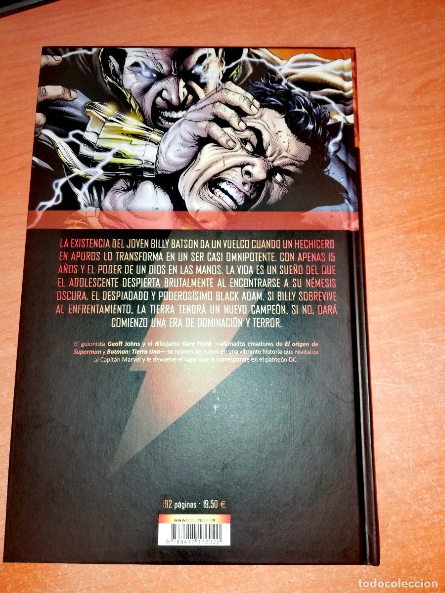 C&oacute;mics: &iexcl;Shazam! - Geoff Johns y Gary Frank - CARTON&Eacute; - ECC ediciones - NUEVO - Foto 2