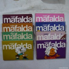 Cómics: LOTE 8 VOLUMENES DE MALFALDA DEL N.º 0 AL N.º 7 - TIRADAS DE QUINO - EDITADAS POR LUMEN. Lote 365822416