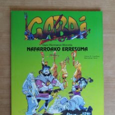 Cómics: GABAI, GURE HERRIAREN HISTORIA, NAFARROAKO ERRESUMA, EDICION EGIN, Nº 4, 1994, L5910. Lote 365869451