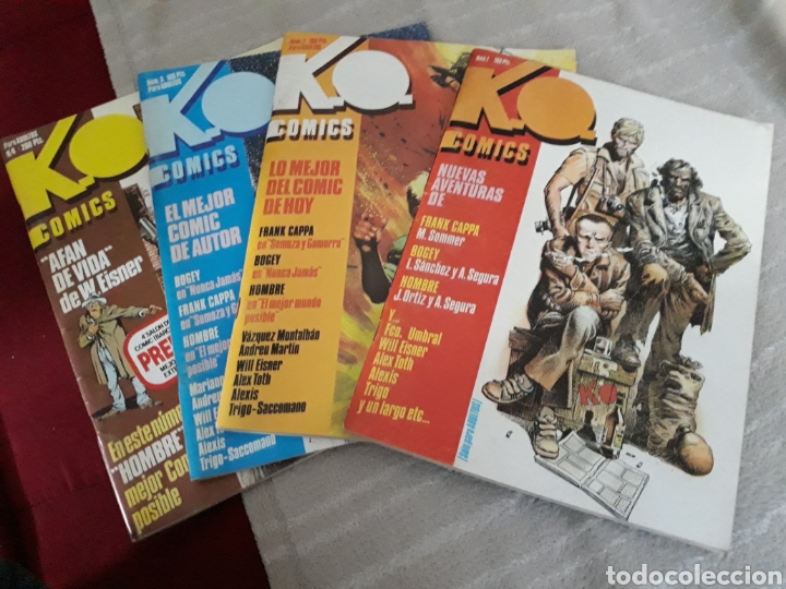 C&oacute;mics: K.O. COMICS 1 AL 4 (COMPLETA) - METROPOL - Foto 1