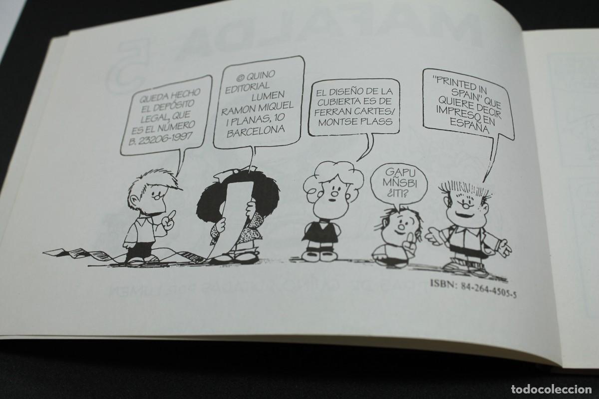 C&oacute;mics: COMIC MAFALDA 5 A&Ntilde;O 1997 - Foto 3