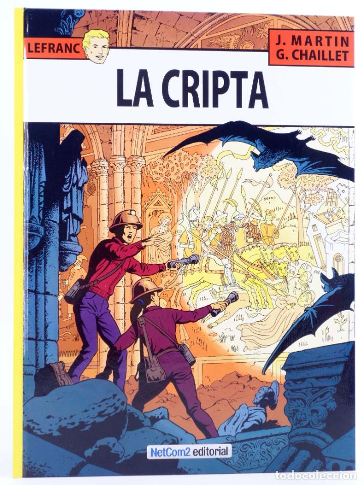 C&oacute;mics: LEFRANC 9. La Cripta (Jacques Martin / Gilles Chaillet) Netcom2, 2013. NVED - Foto 1