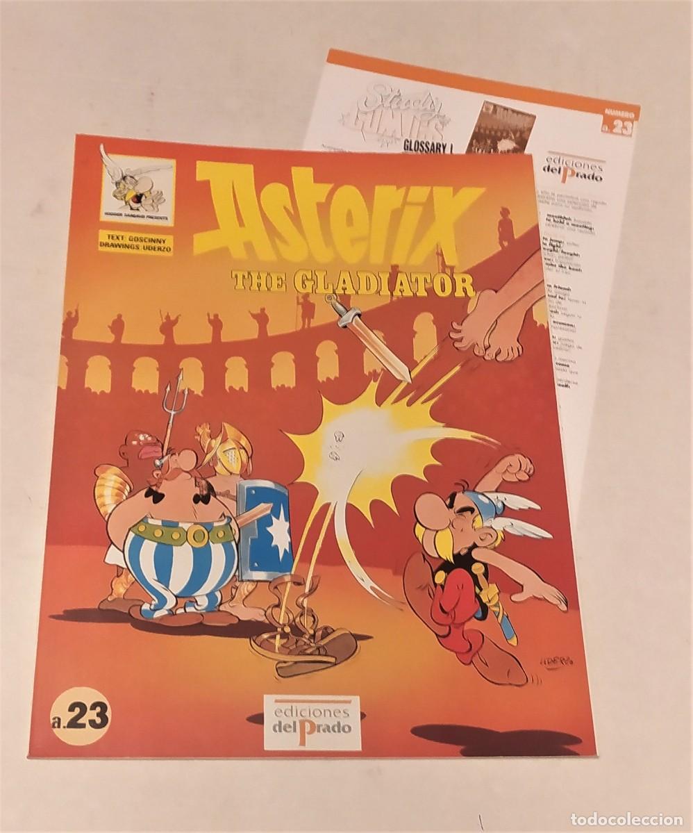C&oacute;mics: AXTERIX THE GLADIATOR - EDICIONES DEL PRADO - Colecci&oacute;n FUN WHITH ENGLISH n&ordm; 23 - Foto 1