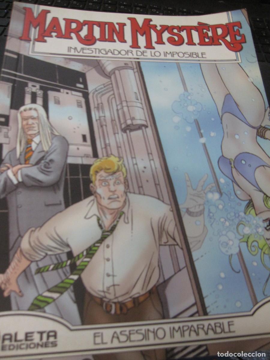 C&oacute;mics: MARTIN MYSTERE EL ASESINO IMPARABLE EDIT ALETA 2006 - Foto 1