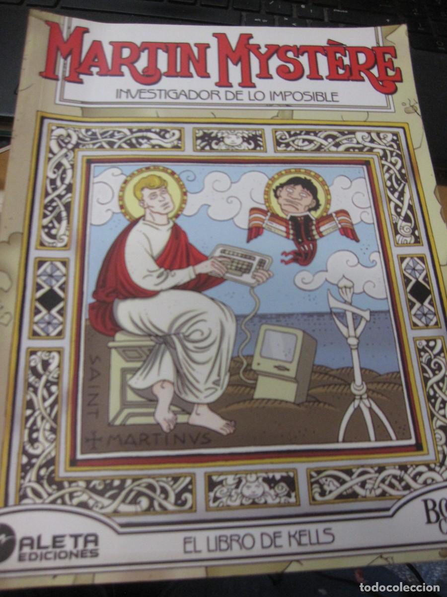 C&oacute;mics: MARTIN MYSTERE EL LIBRO DE KELLS EDIT ALETA 2005 - Foto 1