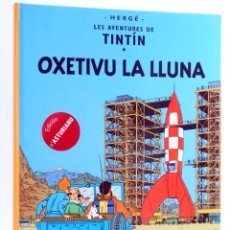 Cómics: LES AVENTURES DE TINTIN - ASTURIANO 1. OXETIVU LA LLUNA (HERGÉ) ZEPHIRUM / TRILITA, 2020. NVED. Lote 366230676
