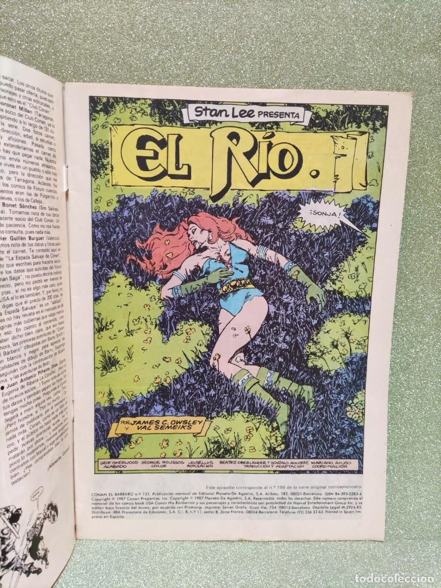 C&oacute;mics: C&Oacute;MIC - CONAN EL BARBARO N&ordm; 131 - Foto 2