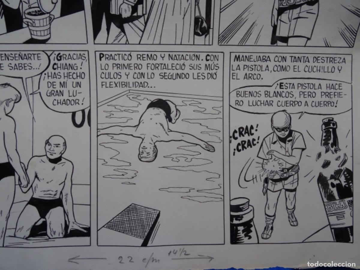 C&oacute;mics: 4 COMCS ORIGINALES A TINTA ANONIMOS. CONTRABANDO DE DROGAS. - Foto 4