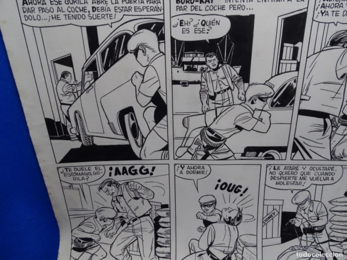 C&oacute;mics: 4 COMCS ORIGINALES A TINTA ANONIMOS. CONTRABANDO DE DROGAS. - Foto 6
