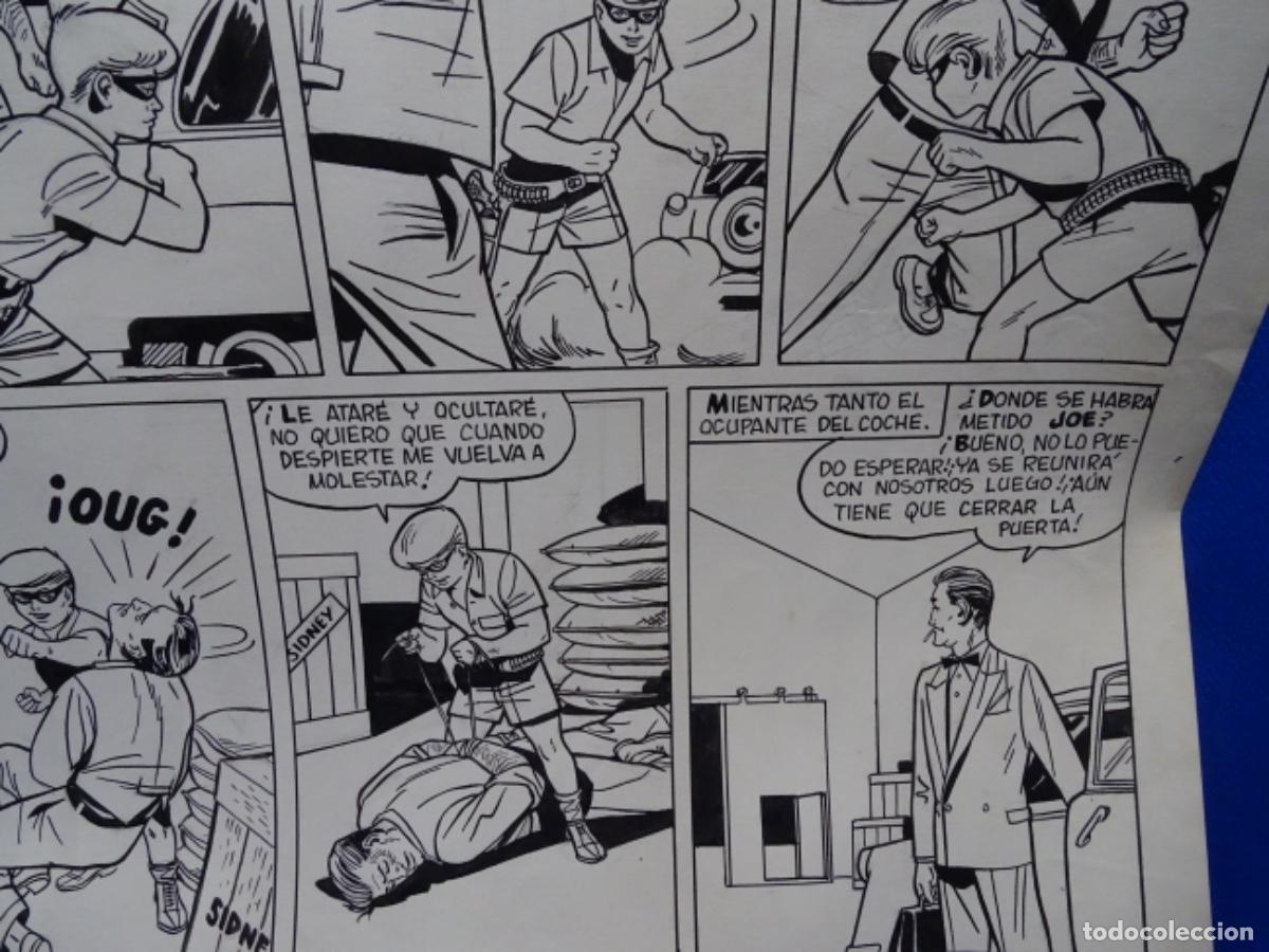 C&oacute;mics: 4 COMCS ORIGINALES A TINTA ANONIMOS. CONTRABANDO DE DROGAS. - Foto 7