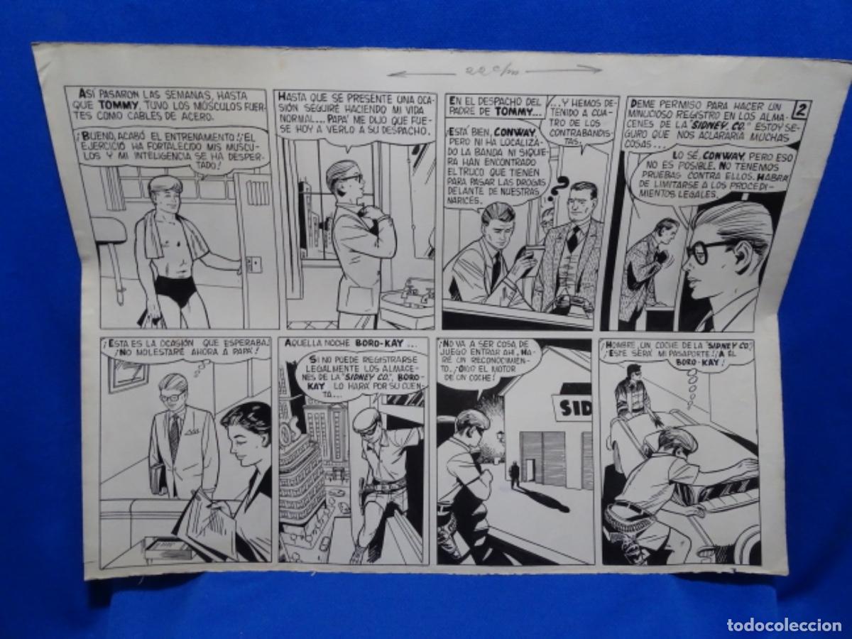 C&oacute;mics: 4 COMCS ORIGINALES A TINTA ANONIMOS. CONTRABANDO DE DROGAS. - Foto 8