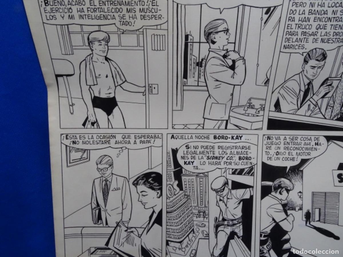 C&oacute;mics: 4 COMCS ORIGINALES A TINTA ANONIMOS. CONTRABANDO DE DROGAS. - Foto 9