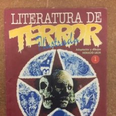 Cómics: LITERATURA DE TERROR ILUSTRADA Nº 1. EDGAR ALLAN POE - H. P. LOVECRAFT (HORACIO LAILA) - H&H, 1998. Lote 366469841