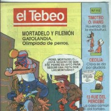 Cómics: EL TEBEO EDICION 1991 NUMERO 112. Lote 366622621