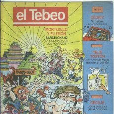 Cómics: EL TEBEO EDICION 1991 NUMERO 074. Lote 366623541