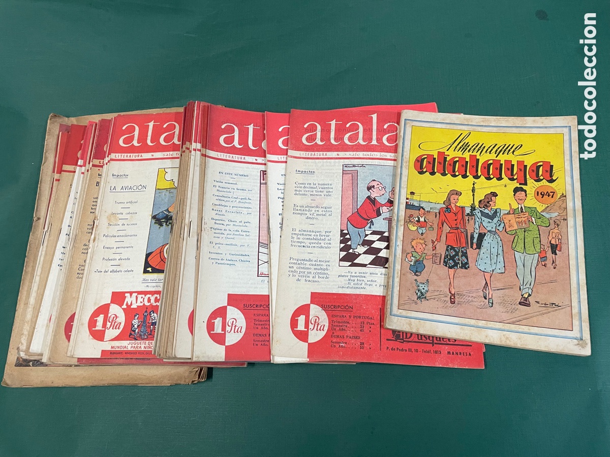 C&oacute;mics: Atalaya Lote 60 Comics +Almanaque a&ntilde;o 1947 - Foto 1