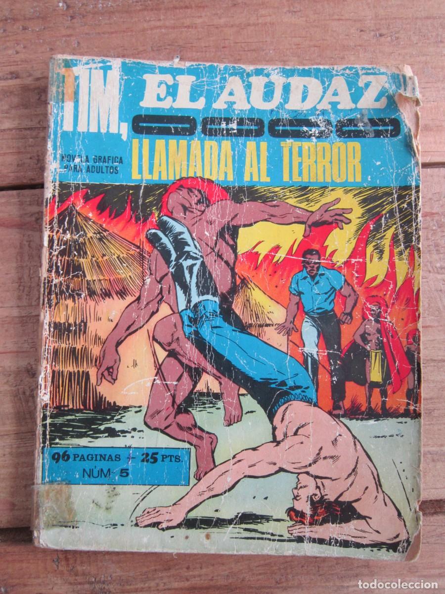 C&oacute;mics: TIM EL AUDAZ NUM. 5. LLAMADA AL TERROR. EDICIONES MARCO IBERICA. EUREDIT - Foto 1