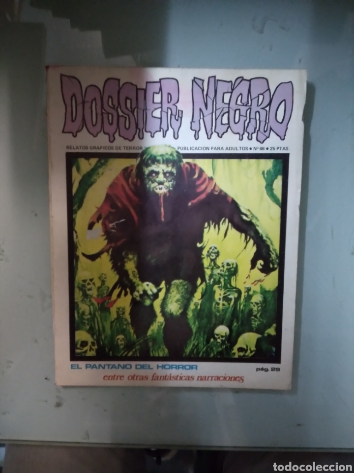 C&oacute;mics: Dossier Negro,Extra, numero 46