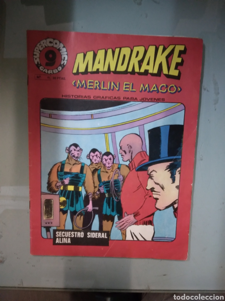 C&oacute;mics: Mandrake, Merl&iacute;n el mago, 11,Garbo - Foto 1