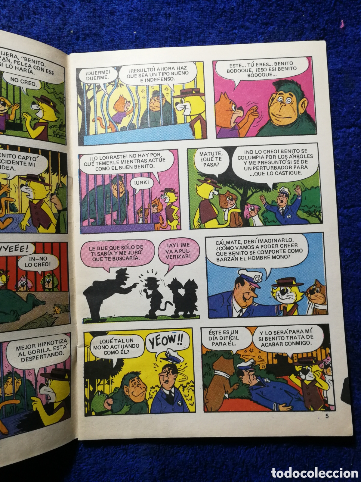 C&oacute;mics: Don gato. Ediciones eleme. De 1984. El hombre mono - Foto 5