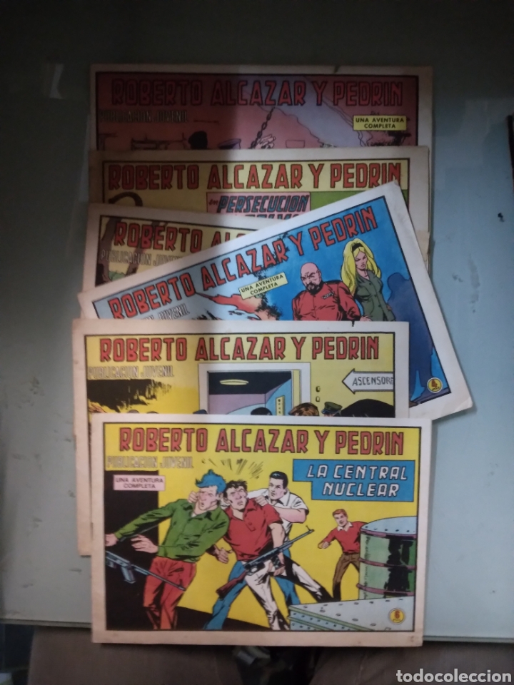 C&oacute;mics: Roberto Alc&aacute;zar y Pedrin,Edival, 6 numeros - Foto 1