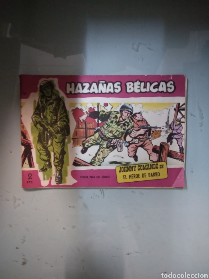 C&oacute;mics: Haza&ntilde;as B&eacute;licas,johny comando,2 pesetas - Foto 1