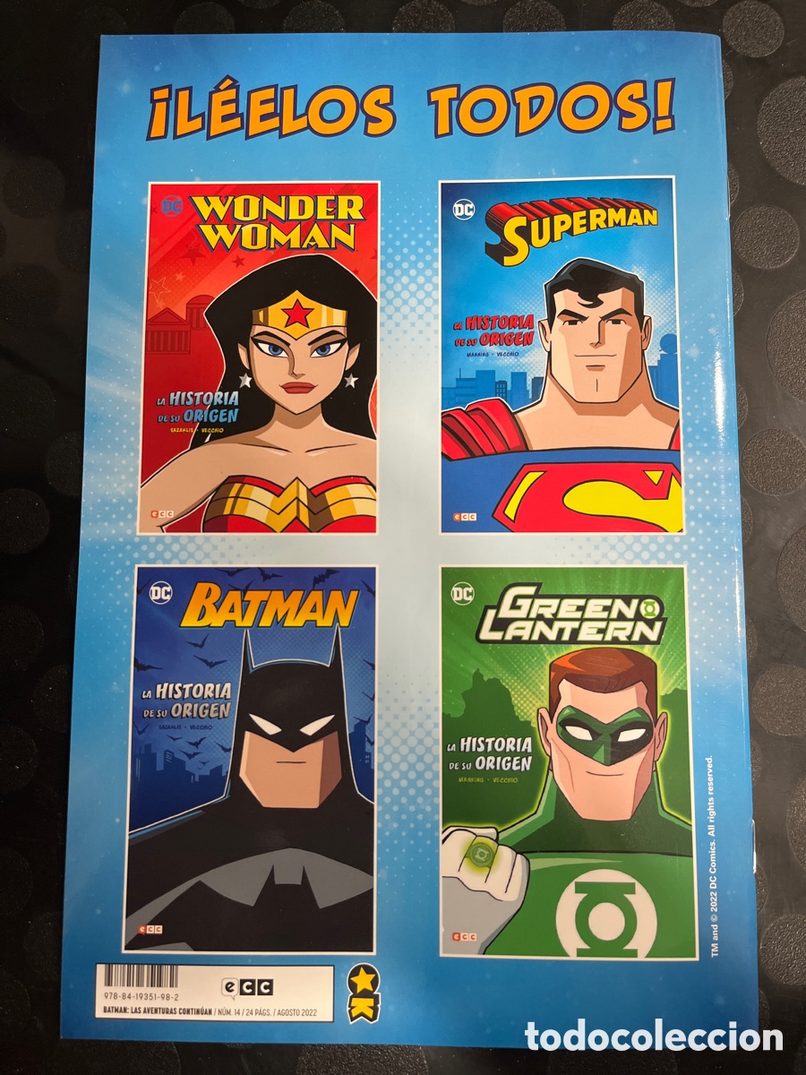 C&oacute;mics: BATMAN : LAS AVENTURAS CONTIN&Uacute;AN N.14 DC KODOMO ECC ( 2021/&hellip; ) - Foto 2
