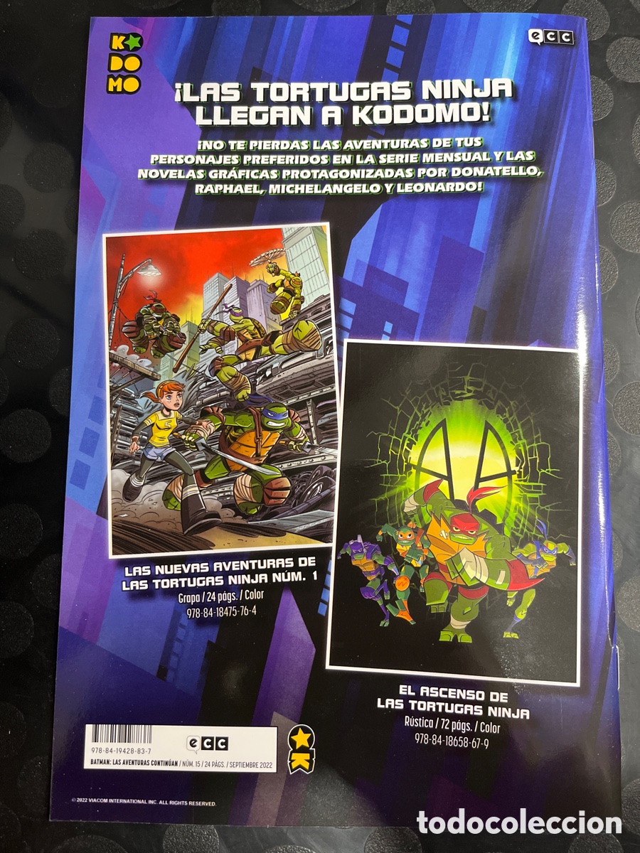C&oacute;mics: BATMAN : LAS AVENTURAS CONTIN&Uacute;AN N.15 DC KODOMO ECC ( 2021/&hellip; ) - Foto 2