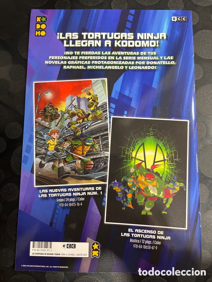 C&oacute;mics: LAS AVENTURAS DE BATMAN Y ROBIN N.6 DC KODOMO ECC ( 2022/&hellip; ) - Foto 2