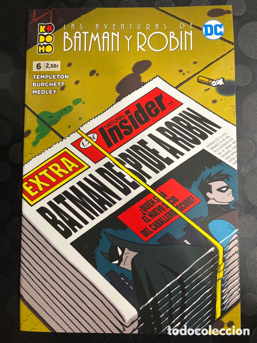 C&oacute;mics: LAS AVENTURAS DE BATMAN Y ROBIN N.6 DC KODOMO ECC ( 2022/&hellip; ) - Foto 1