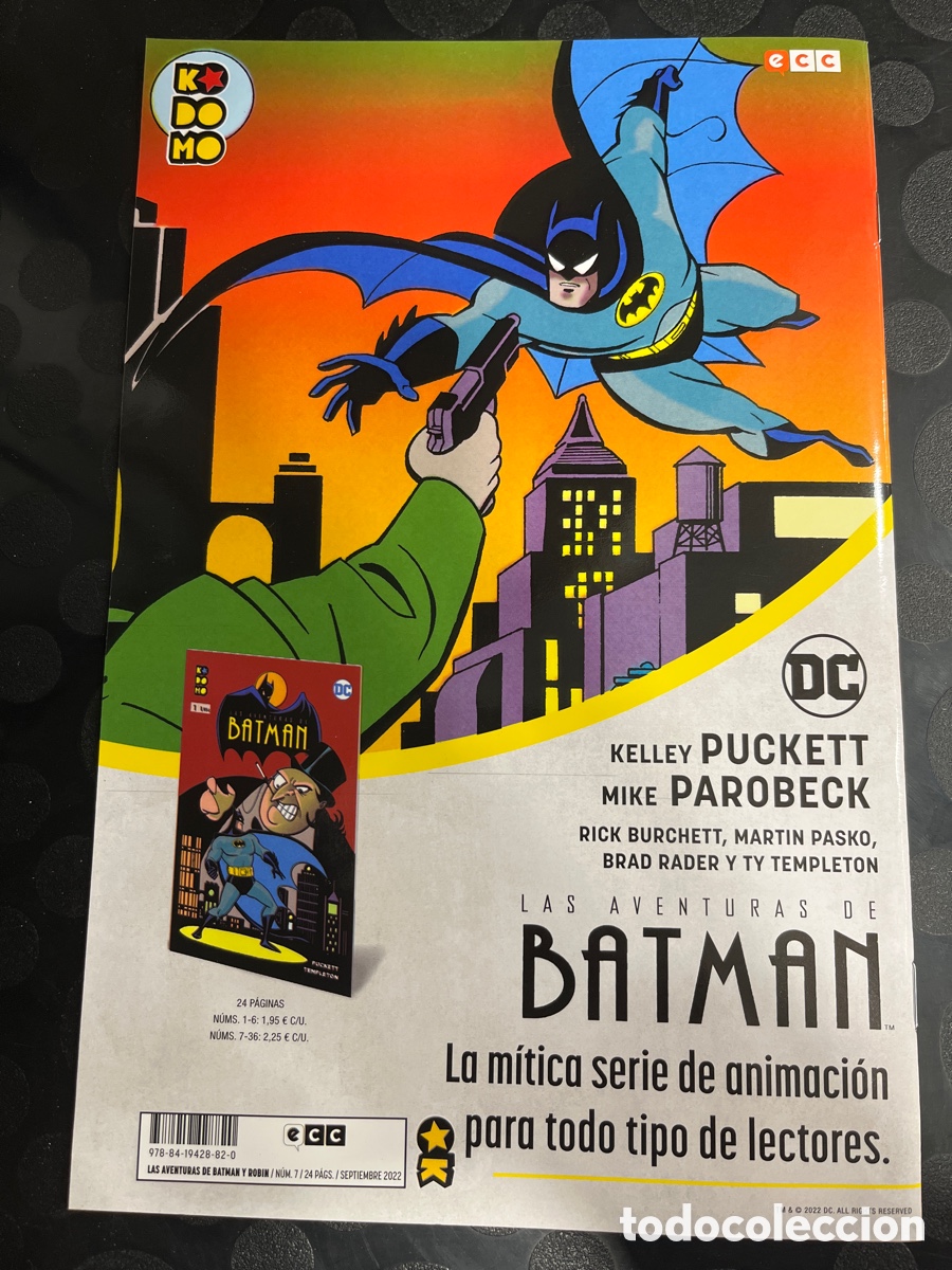 C&oacute;mics: LAS AVENTURAS DE BATMAN Y ROBIN N.7 DC KODOMO ECC ( 2022/&hellip; ) - Foto 2