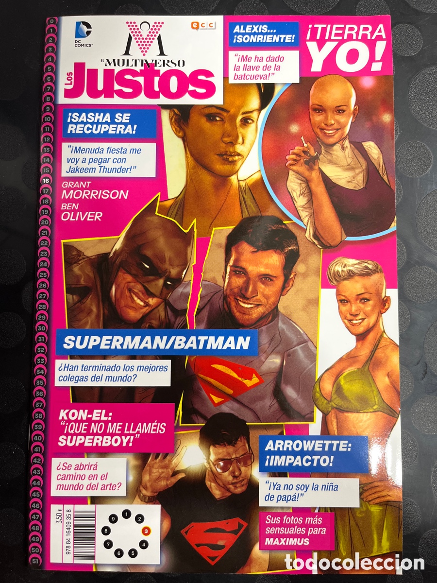 C&oacute;mics: EL MULTIVERSO N.3 LOS JUSTOS DC ECC ( 2015 )