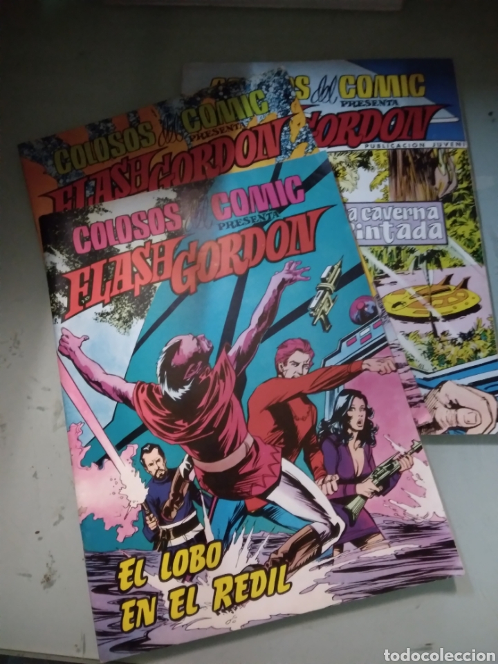 C&oacute;mics: Colosos del Comic,Flash Gordon, Editorial Valenciana 4,3,13#15&euro;/numero - Foto 2