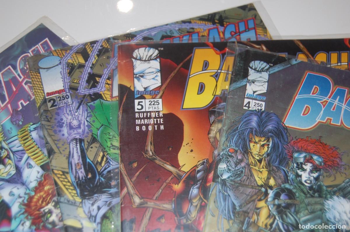 C&oacute;mics: LOTE 4 COMICS - BACKLASH - IMAGE - N&ordm;: 2,4,5 Y 7 - .ESTADO EXCELENTE EN BOLSA - Foto 3