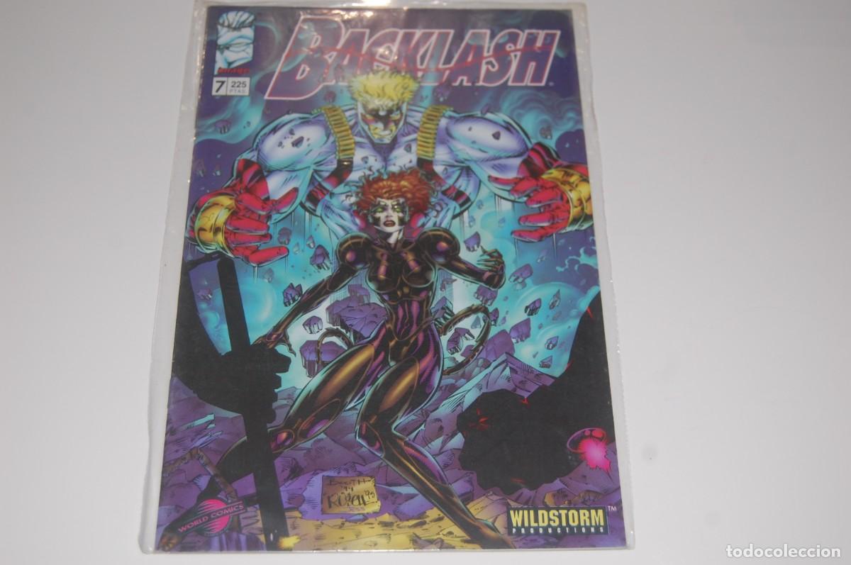 C&oacute;mics: LOTE 4 COMICS - BACKLASH - IMAGE - N&ordm;: 2,4,5 Y 7 - .ESTADO EXCELENTE EN BOLSA - Foto 4