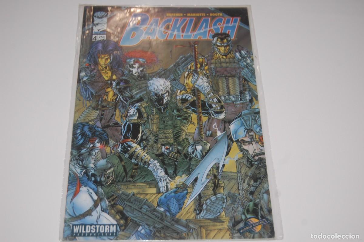 C&oacute;mics: LOTE 4 COMICS - BACKLASH - IMAGE - N&ordm;: 2,4,5 Y 7 - .ESTADO EXCELENTE EN BOLSA - Foto 7