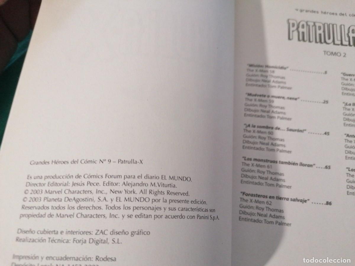 C&oacute;mics: PATRULLA X BIBLIOTECA EL MUNDO - Foto 4