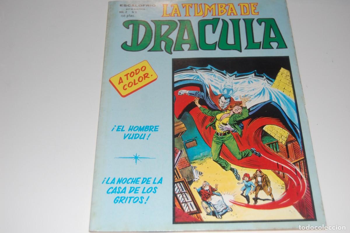 C&oacute;mics: COMIC - LA TUMBA DE DRACULA - N&ordm;5 - ESCALOFRIO - EXCELENTE ESTADO. - Foto 1