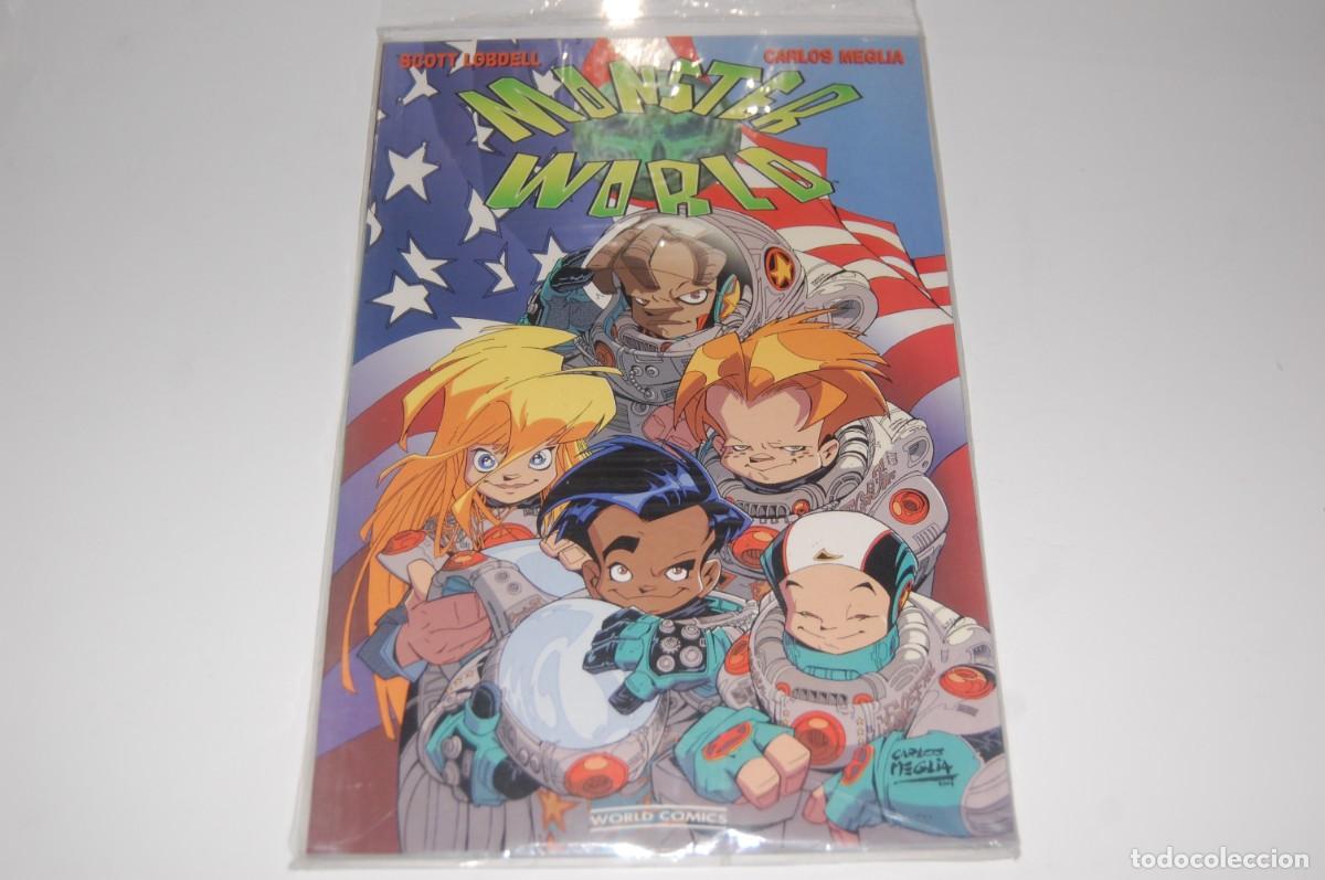 Comics : COMIC - MONSTER WORLD - CARLOS MEGLIA - WORLD COMICS -EXCELENTE ESTADO .VER FOTOS.