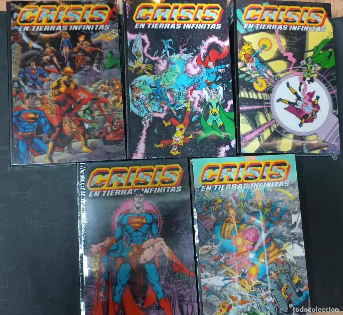 C&oacute;mics: CRISIS EN TIERRAS INFINITAS XP COMPLETO 1-2-3-4-5- ECC - Foto 2