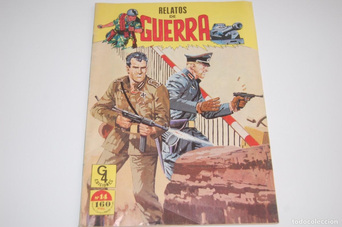 C&oacute;mics: COMIC - RELATOS DE GUERRA - N&ordm; 14- RBA - G4 - MUY BUEN ESTADO EN BOLSA - VER FOTOS.