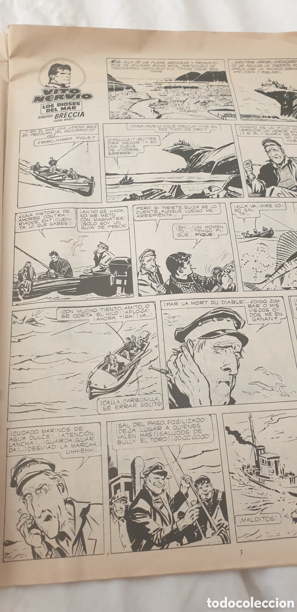 C&oacute;mics: C&oacute;mic Vito Nervio,N.2 Los dioses del mar. - Foto 3