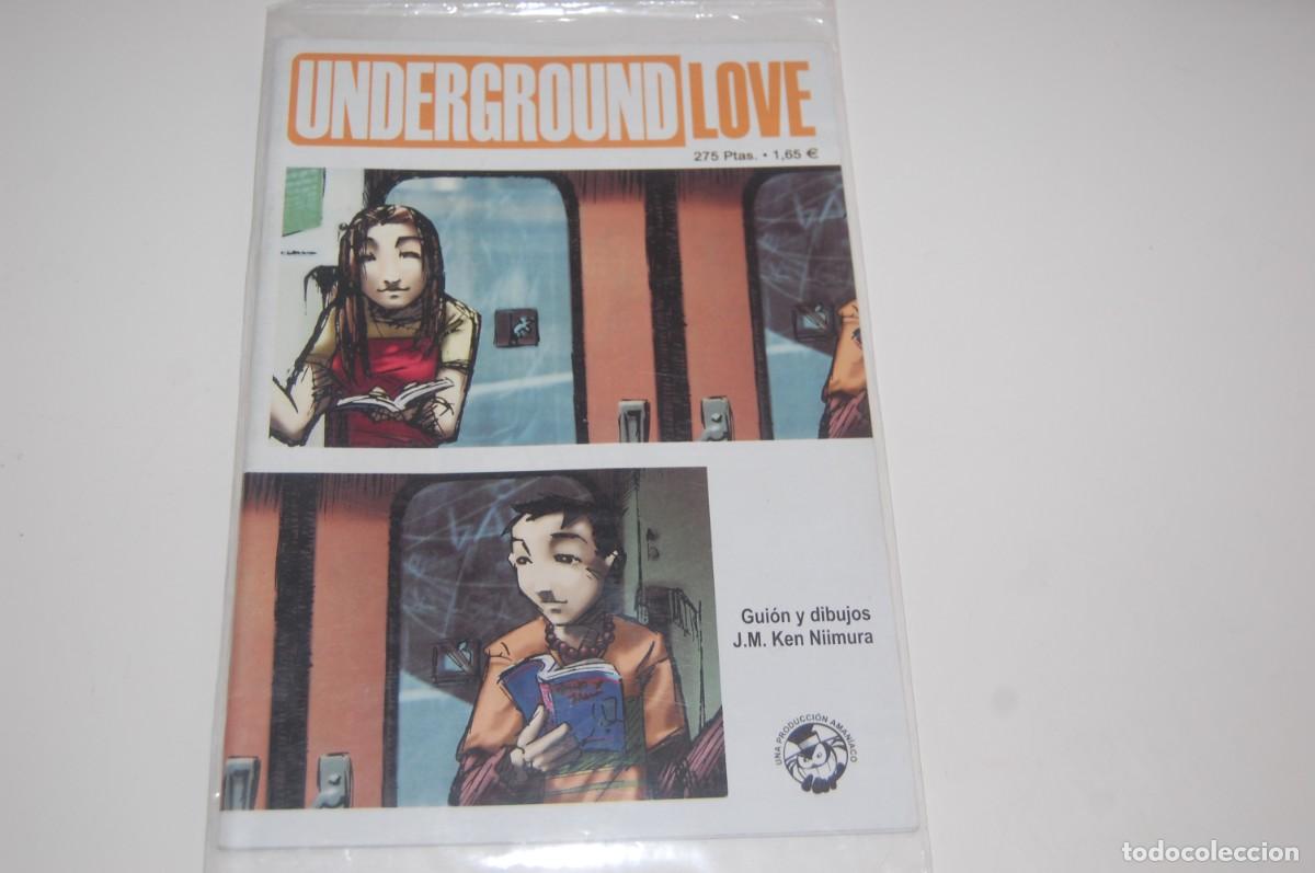 C&oacute;mics: COMIC- UNDERGROUND LOVE - AMANIACO - MUY BUEN ESTADO EN BOLSA - VER FOTOS.