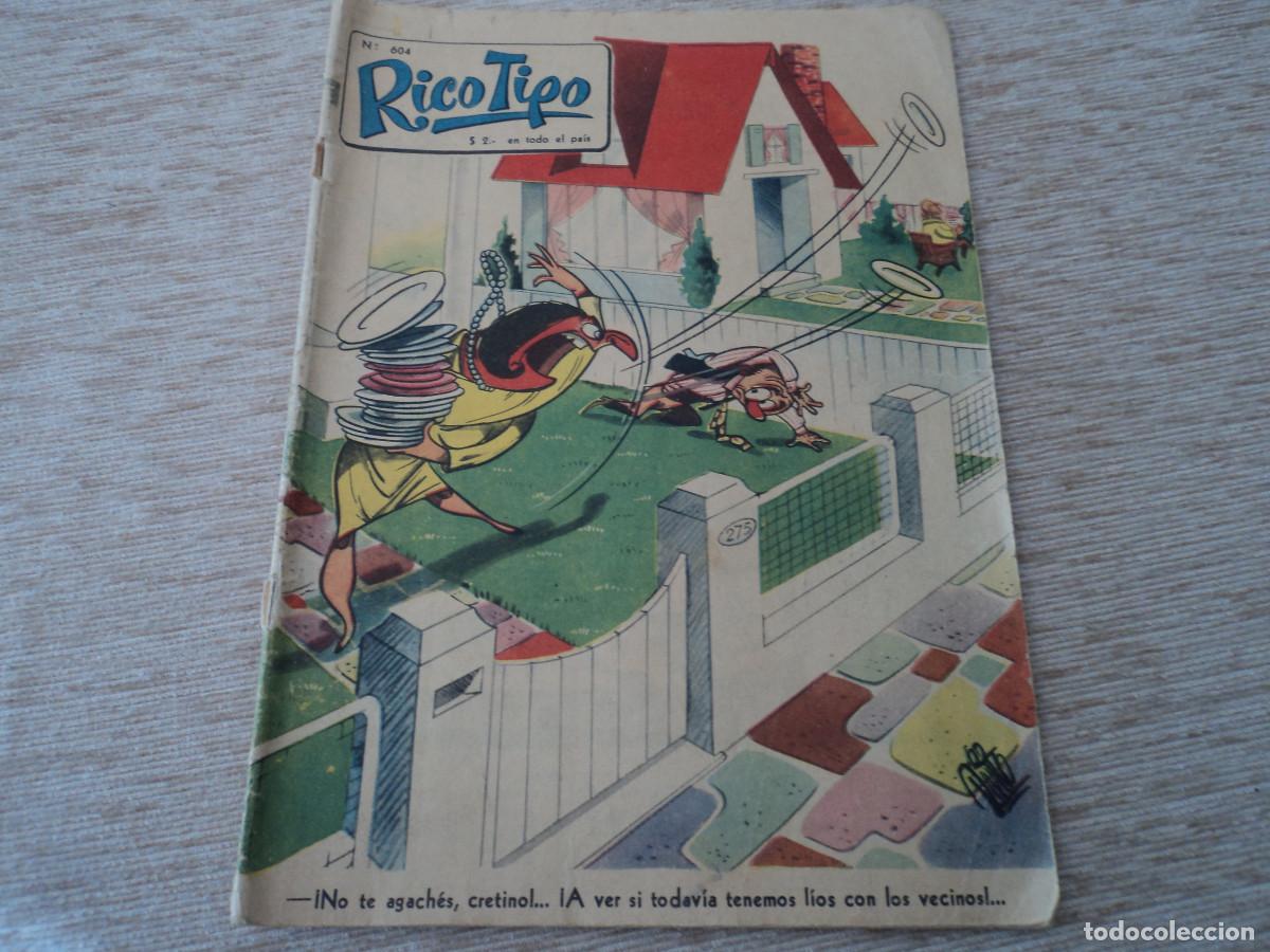C&oacute;mics: RICO TIPO, N&ordm; 604, 34 PAG. A&Ntilde;O 1956 - Foto 1