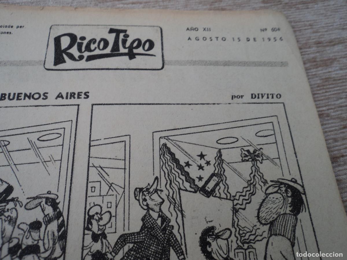 C&oacute;mics: RICO TIPO, N&ordm; 604, 34 PAG. A&Ntilde;O 1956 - Foto 3