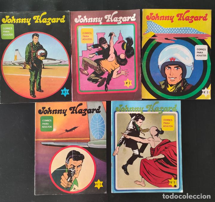 C&oacute;mics: JOHNNY HAZARD NUMEROS 1,2,3,4,6 - Foto 1