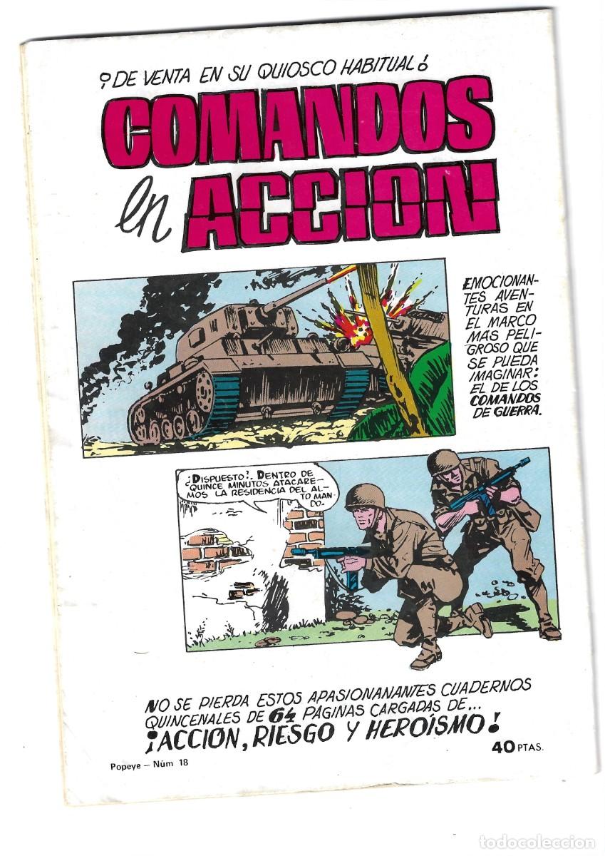 C&oacute;mics: Colosos del comic POPEYE n&ordm;18 - Foto 2