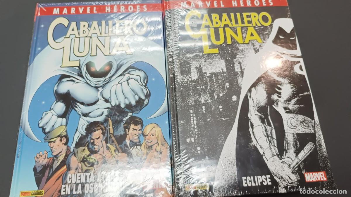 C&oacute;mics: CABALLERO LUNA MARVEL HEROES COMPLETO 1-2 PANINI - Foto 1
