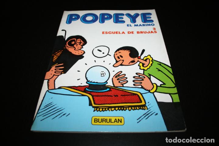 C&oacute;mics: POPEYE EL MARINO 3 ESCUELA DE BRUJAS - BURULAN 1983 - Foto 1