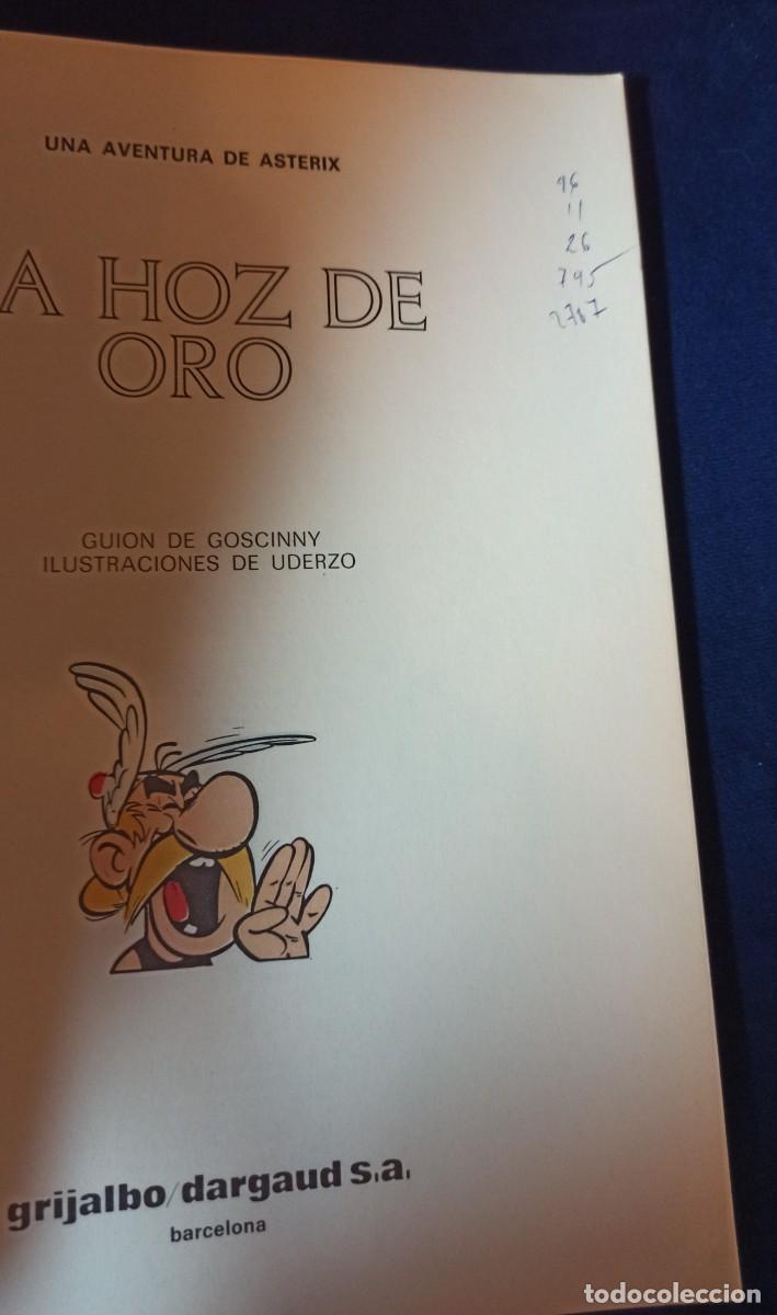 C&oacute;mics: Comic Asterix,la Hoz de oro. - Foto 2